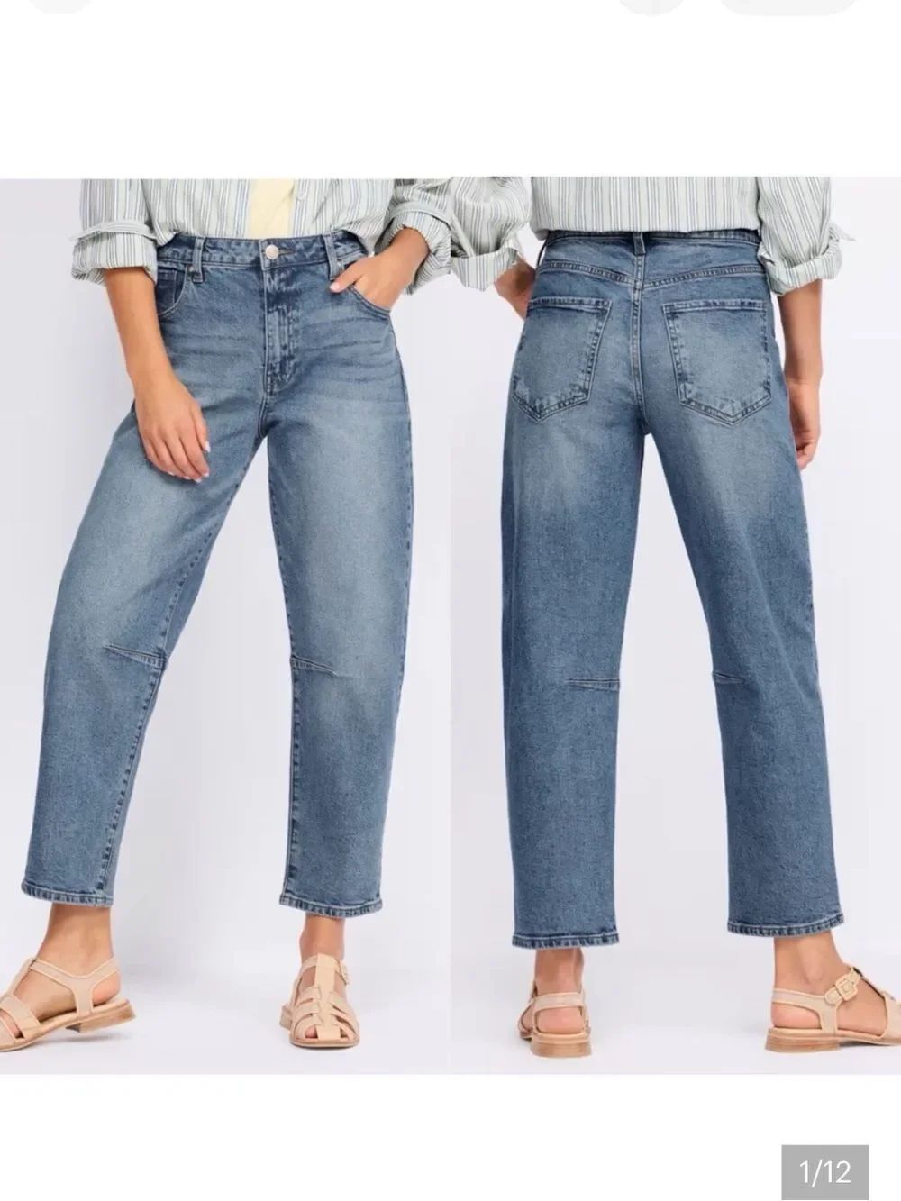NWT Kut From The Kloth Ashley High Rise Slouchy Barrel Jeans sz 18